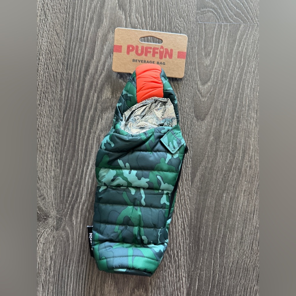 Puffin Camouflage Beverage Bag